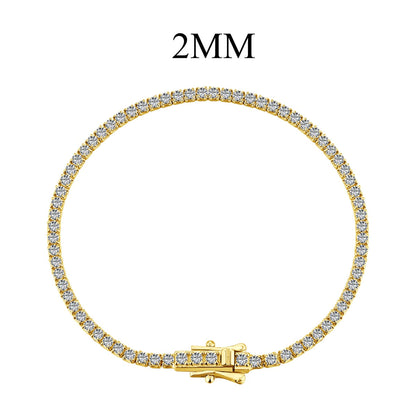 [Elowen Jewels]Radiant Colorful Round Cut Party Bracelet