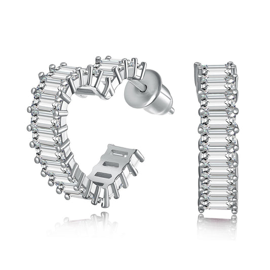 [Elowen Jewels]Radiant Heart Cutout Earrings
