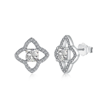 [Elowen Jewels]Elegant Star Shape Princess Cut Daily Earrings