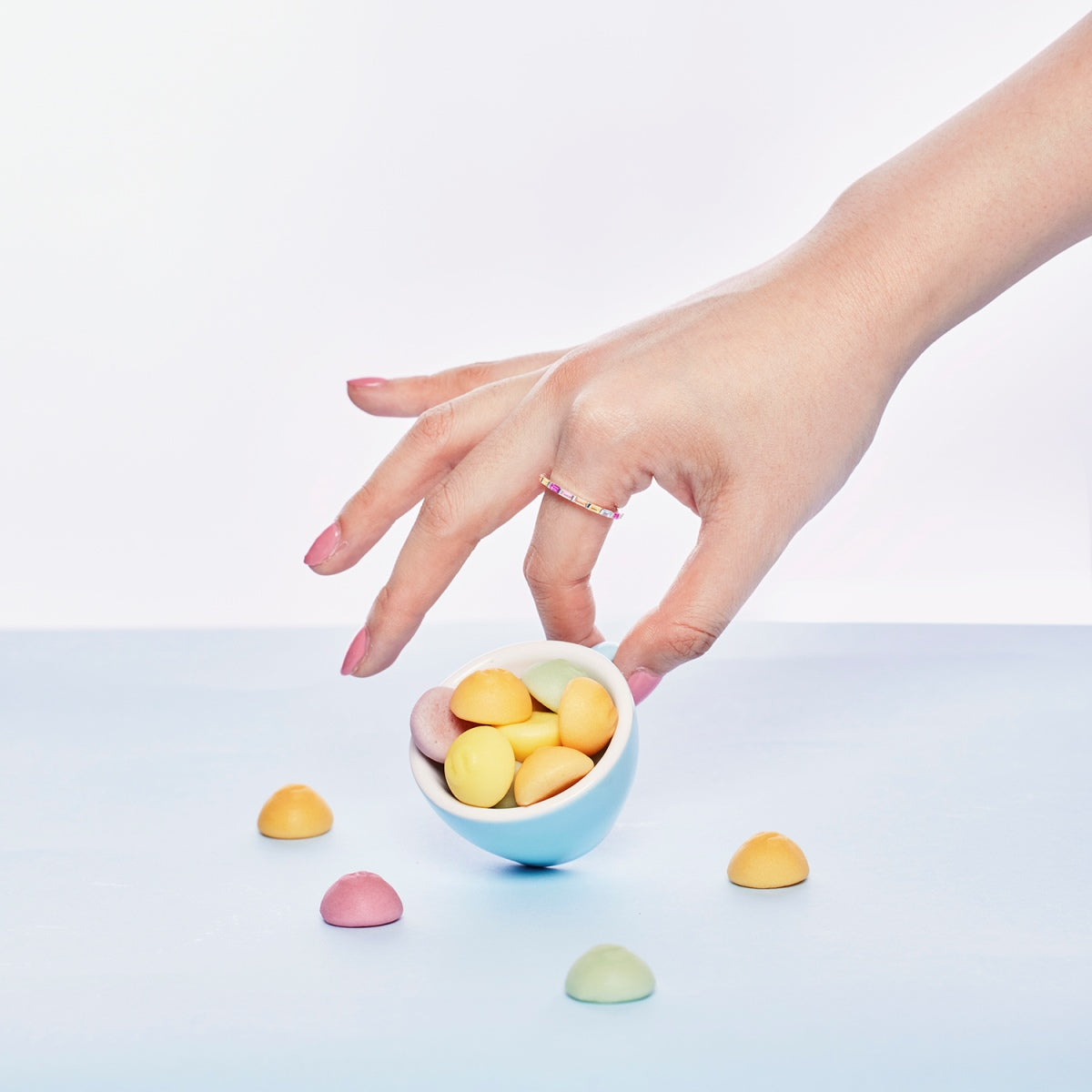 [Elowen Jewels]Lively In Shades Elegant Radiant Cut Daily Ring