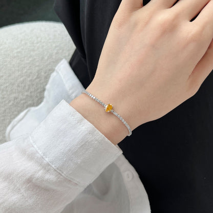 [Elowen Jewels]0.75 Carat Exquisite Oval Cut Daily Bracelet