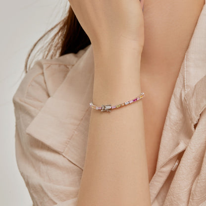 [Elowen Jewels]Delicate Romantic Heart Shape Lover Bracelet