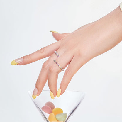 [Elowen Jewels]Charming Colorful Round Cut Daily Ring