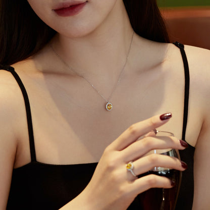 [Elowen Jewels]Delicate Unique Oval Cut Daily Earrings