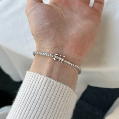 [Elowen Jewels]Dazzling Exquisite Round Cut Daily Bracelet