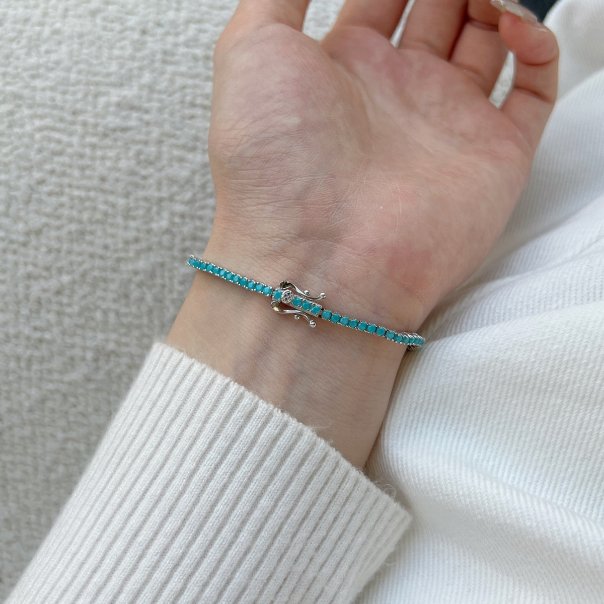 [Elowen Jewels]Dazzling Exquisite Round Cut Daily Bracelet