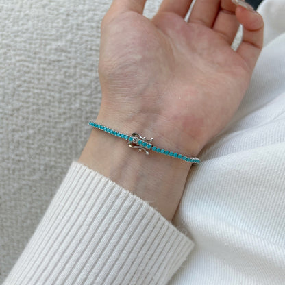[Elowen Jewels]Dazzling Exquisite Round Cut Daily Bracelet