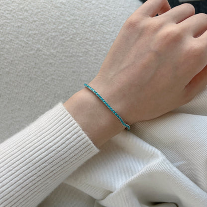 [Elowen Jewels]Dazzling Exquisite Round Cut Daily Bracelet