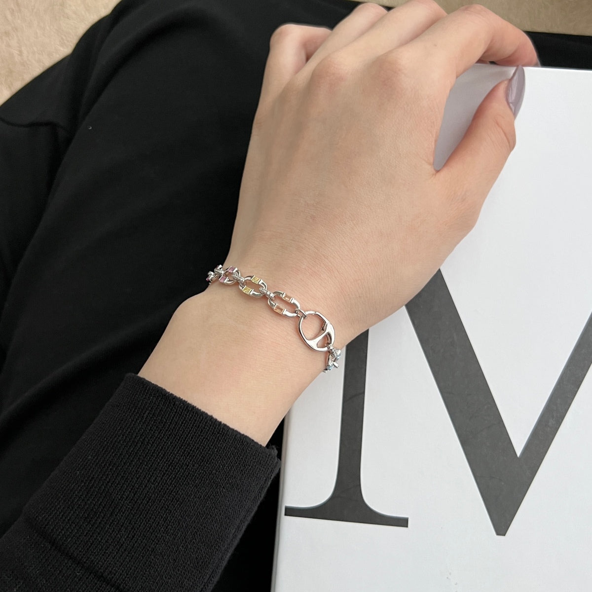 [Elowen Jewels]Dazzling Colorful Daily Bracelet
