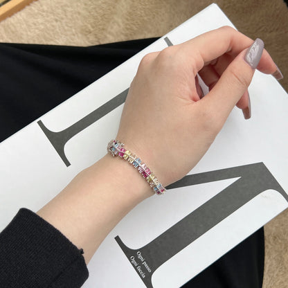 [Elowen Jewels]Sparkling Exquisite Multi Cut Party Bracelet