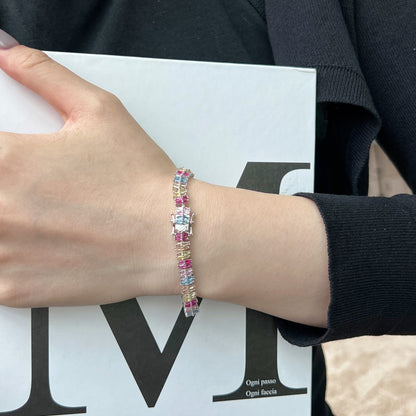 [Elowen Jewels]Sparkling Exquisite Multi Cut Party Bracelet