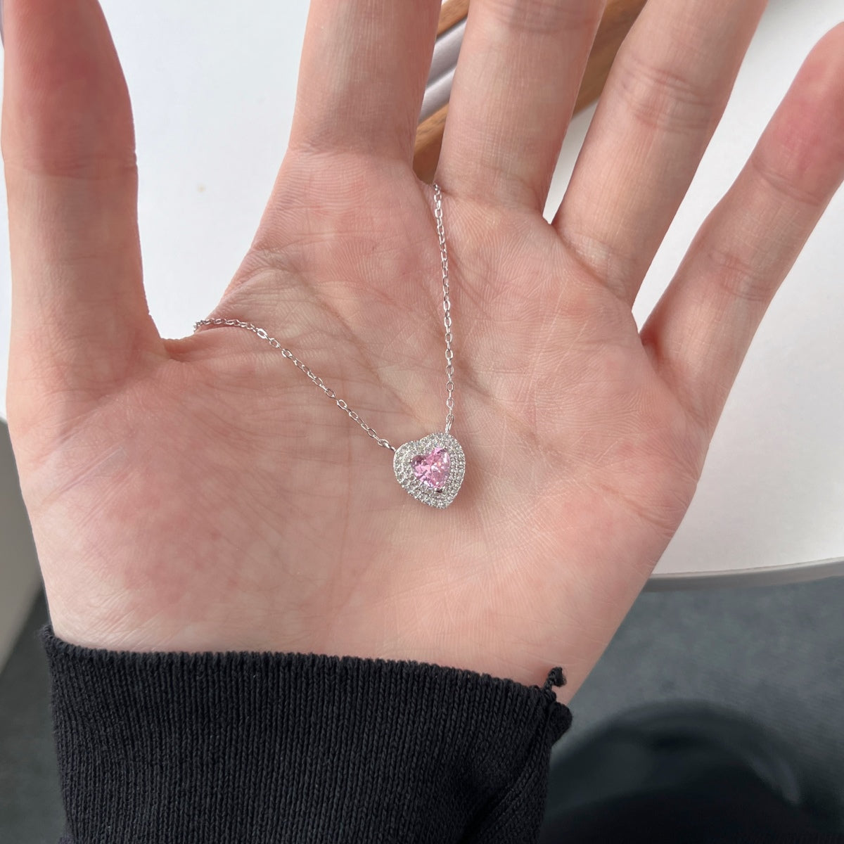 [Elowen Jewels]Exquisite Heart Shape Necklace
