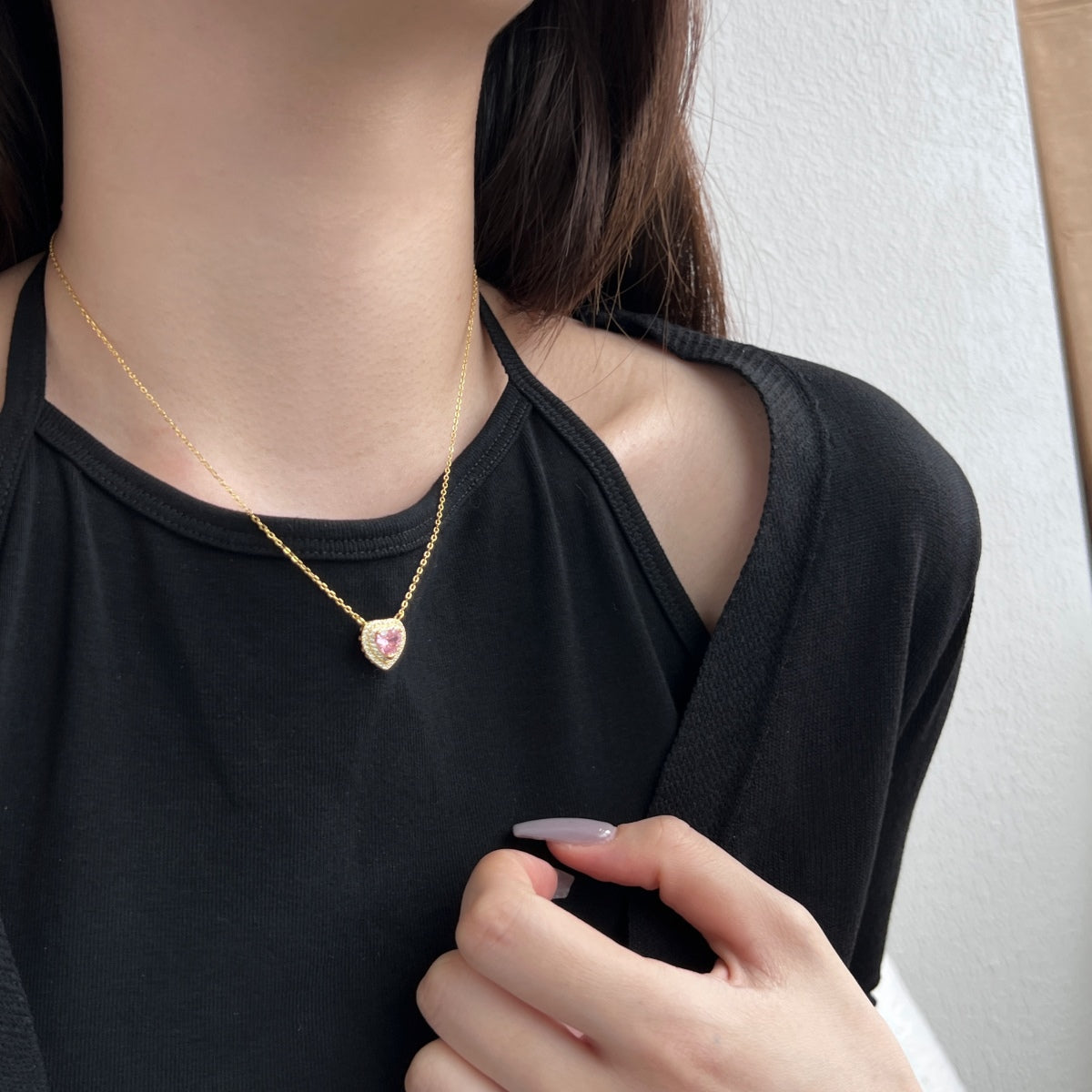 [Elowen Jewels]Exquisite Heart Shape Necklace