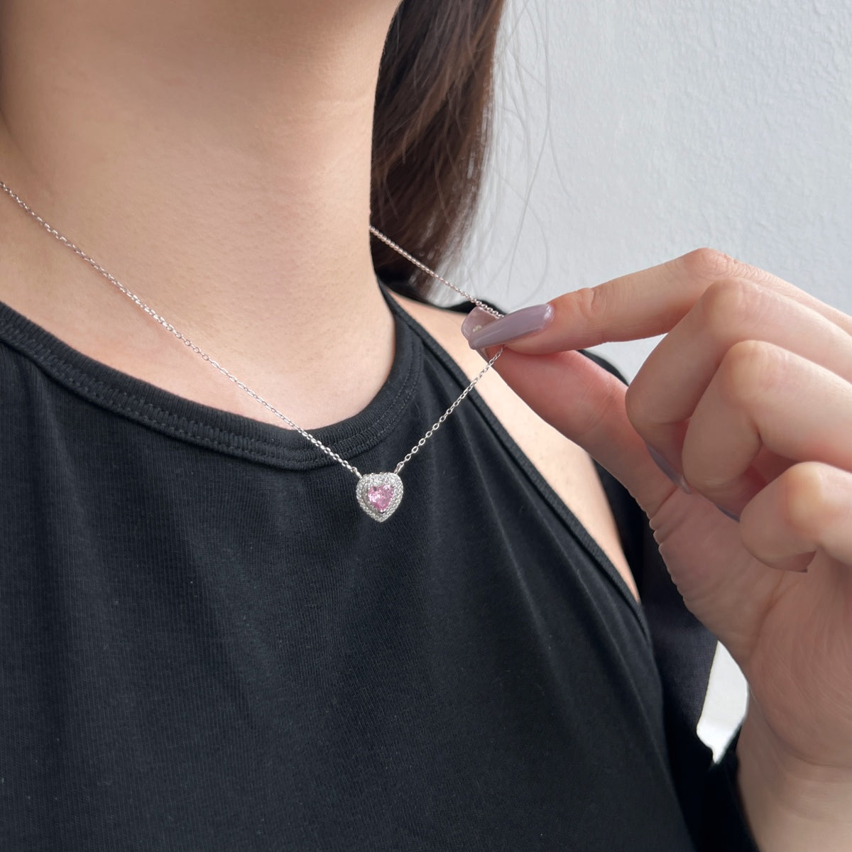 [Elowen Jewels]Exquisite Heart Shape Necklace