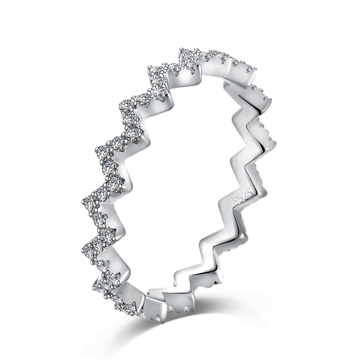 [Elowen Jewels]Delicate Enchanting Wave Shape Daily Ring