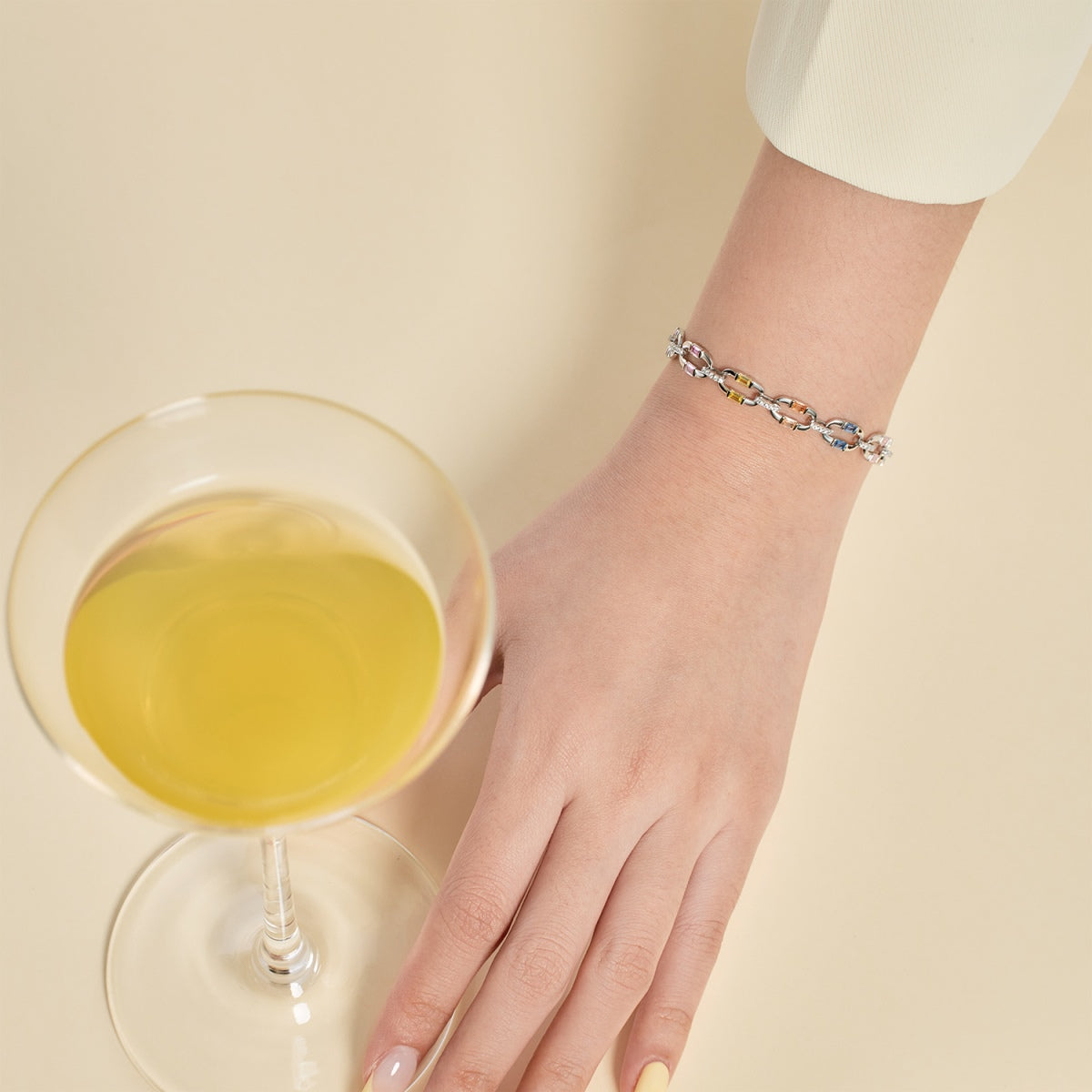 [Elowen Jewels]Dazzling Colorful Daily Bracelet