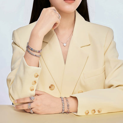 [Elowen Jewels]Dazzling Colorful Daily Bracelet