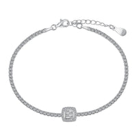 [Elowen Jewel]Luxurious Dazzling Square Shape Banquet Bracelet