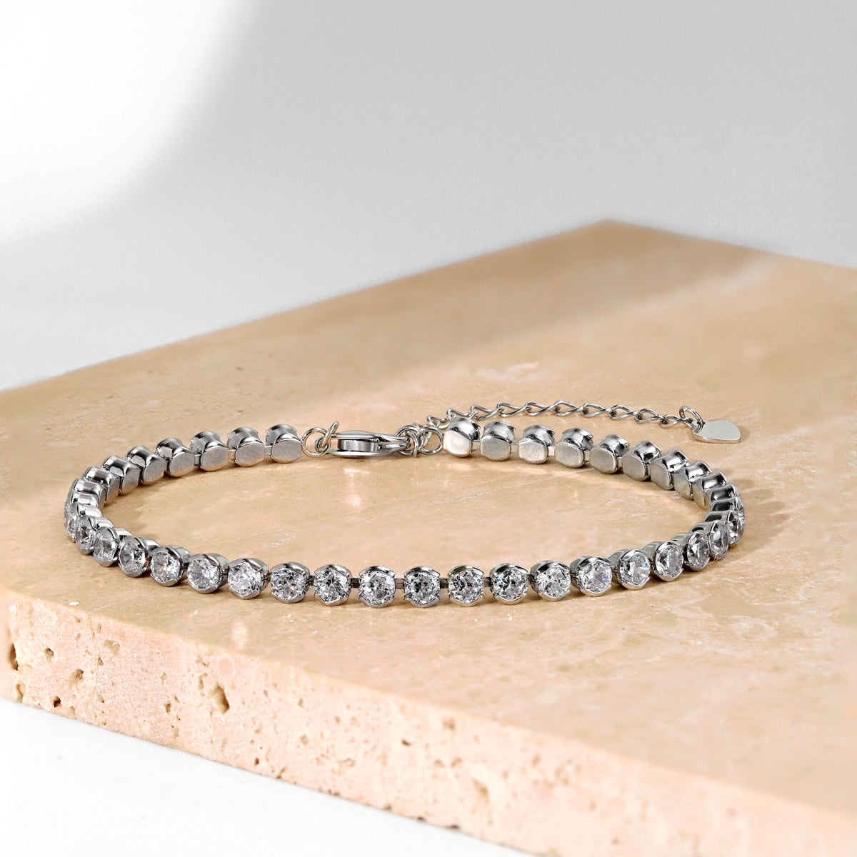 [Elowen Jewels]Dazzling Sparkling Round Cut Daily Bracelet