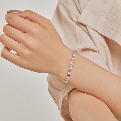 [Elowen Jewels]Radiant Colorful Round Shape Daily Bracelet