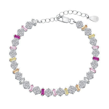 [Elowen Jewels]Radiant Colorful Round Shape Daily Bracelet