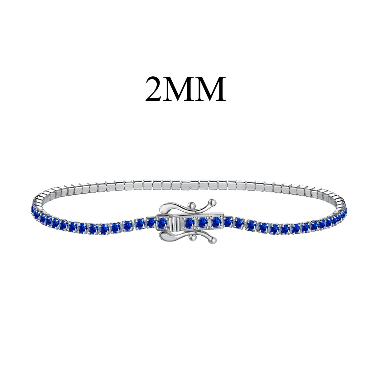 [Elowen Jewels]Radiant Colorful Round Cut Party Bracelet