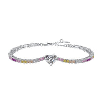 [Elowen Jewel]Delicate Romantic Heart Shape Lover Bracelet