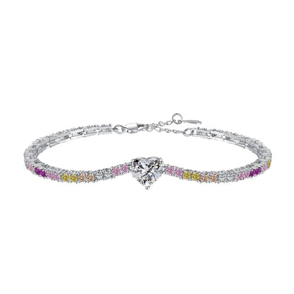 [Elowen Jewels]Delicate Romantic Heart Shape Lover Bracelet