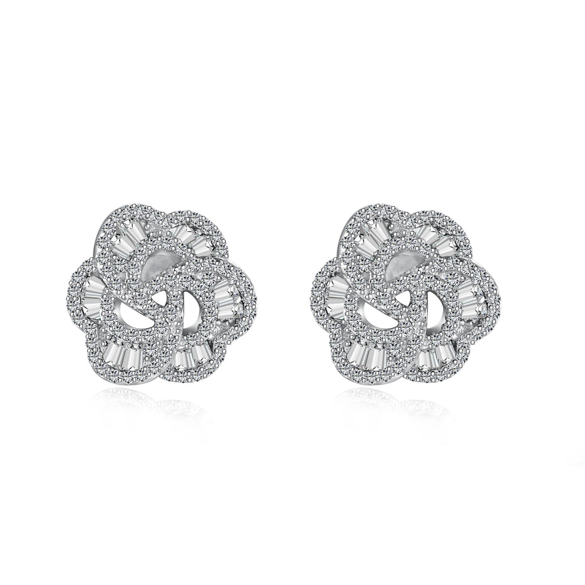 [Elowen Jewels]Exquisite Flower Shape Daily Earrings