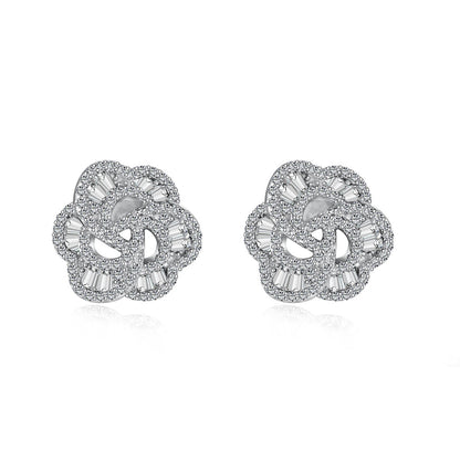 [Elowen Jewels]Exquisite Flower Shape Daily Earrings