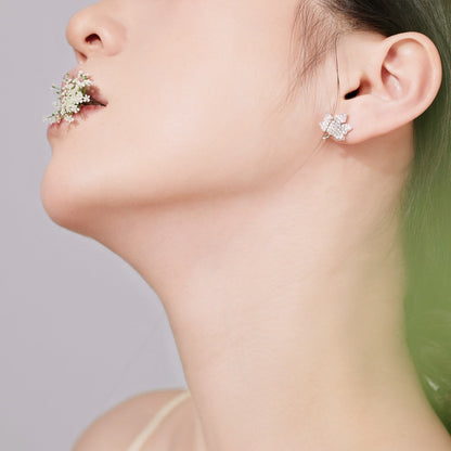 [Elowen Jewels]Exquisite Maple Leaf Design Earrings