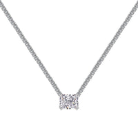 [Elowen Jewel]4.0 Carat Elegant Radiant Cut Necklace