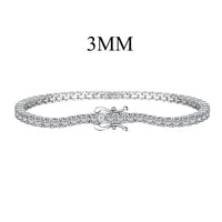 [Elowen Jewel]Dainty Charming Round Cut Tennis Bracelet