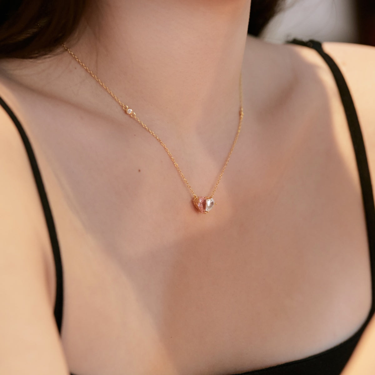 [Elowen Jewels]Unique Heart Shape Necklace