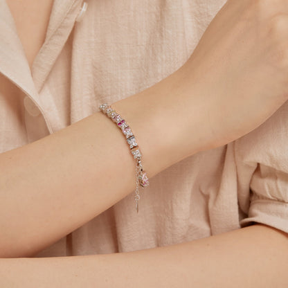 [Elowen Jewels]Unique Colorful Flower Shape Daily Bracelet