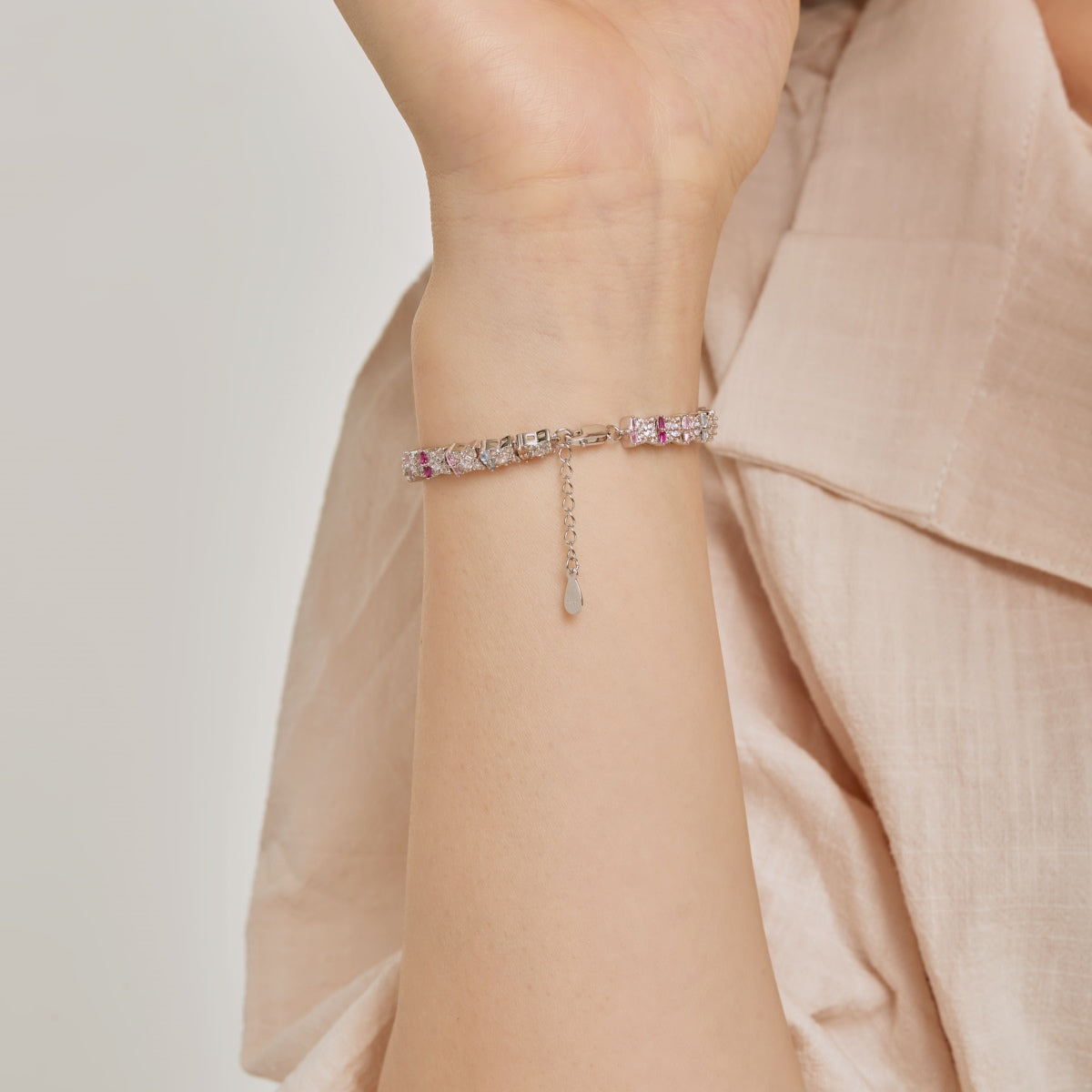 [Elowen Jewels]Unique Colorful Flower Shape Daily Bracelet