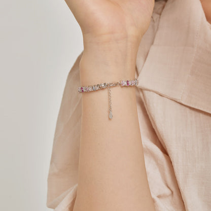 [Elowen Jewels]Unique Colorful Flower Shape Daily Bracelet