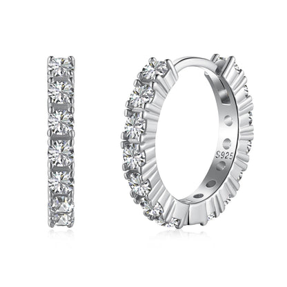 [Elowen Jewels]Radiant Colorful Round Cut Earrings