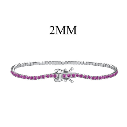 [Elowen Jewels]Radiant Colorful Round Cut Party Bracelet