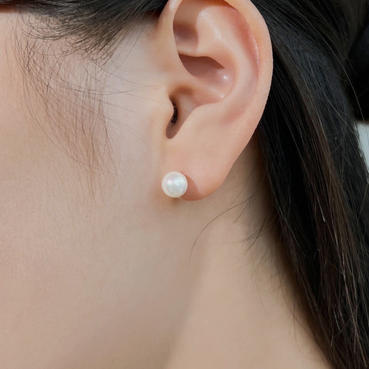 [Elowen Jewels]Delicate Pearl Earrings
