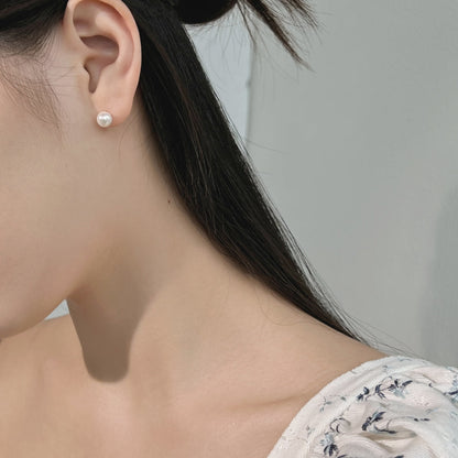 [Elowen Jewels]Delicate Pearl Earrings
