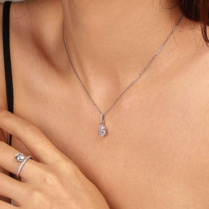 [Elowen Jewels]Delicate Water Drop Shape Fashion Necklace