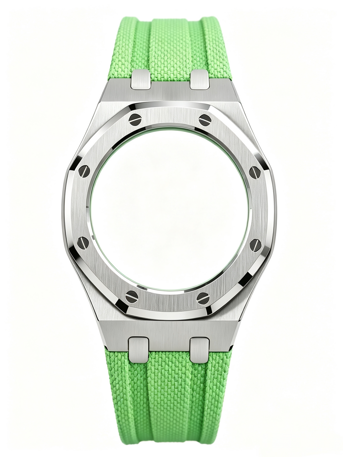 Royal Oak Pop Series Exclusive Model, Fully Encased Stainless Steel Case and Fluororubber Strap