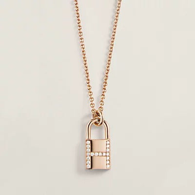 [Elowen Jewels]HM ADVANCED NICHE LOCK HEAD NECKLACE DIAMONDS