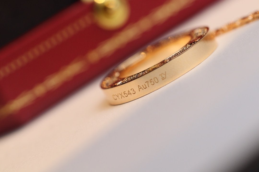 [Elowen Jewels]LOVE NECKLACE ADJUSTABLE ROSE GOLD