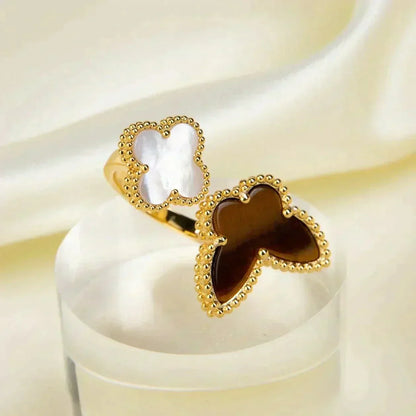 [Elowen Jewels]LUCKY BETWEEN THE FINGER RING