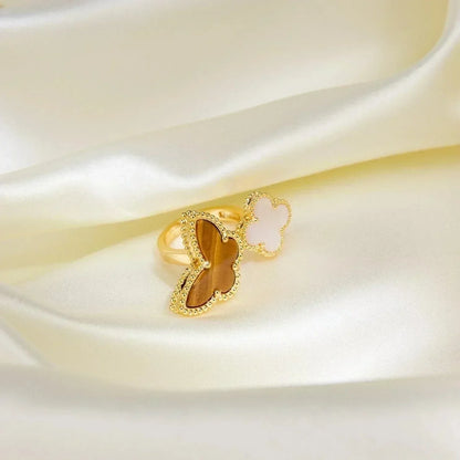 [Elowen Jewels]LUCKY BETWEEN THE FINGER RING
