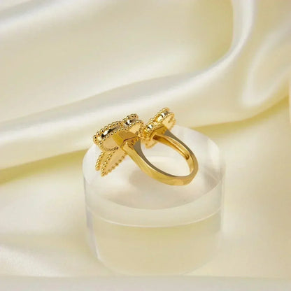 [Elowen Jewels]LUCKY BETWEEN THE FINGER RING