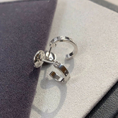 [Elowen Jewels]LOVE EARRINGS 2.65MM SILVER