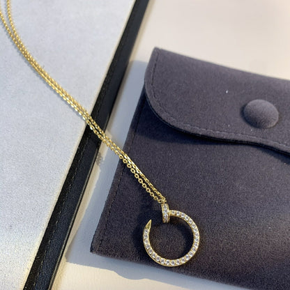 [Elowen Jewels]JUSTE NECKLACE GOLD DIAMONDS